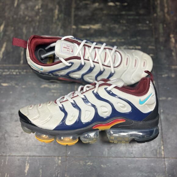 Nike Air Vapormax Plus Platinum "Midnight Navy" Sz 10.5 VTG OG RARE (DJ2737-001) - Picture 2 of 6